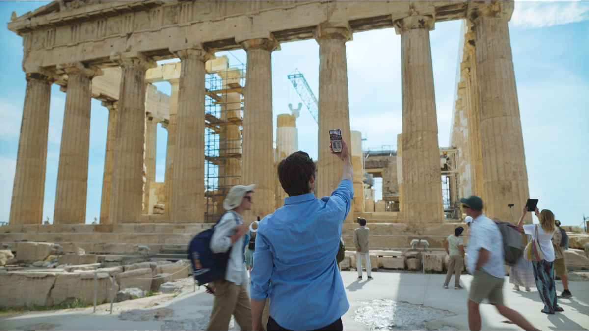 Η νέα εφαρμογή που ζωντανεύει την Ακρόπολη σε real time