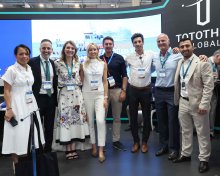Celeste Endrino-Cowley (Account Director, Maritime - Eutelsat)  Socrates Theodosiou (Co-Ceo - Tototheo Global)  Despina Panayiotou Theodosiou (Co-Ceo - Tototheo Global)  Alexandra Kenworthy (Senior Director, Maritime - Eutelsat)  Stephen Conley (Senior Director, Commercial Management Maritime - Eutelsat)  Antoine Bardiaux (Sales Engineer, Maritime - Eutelsat)  Vlassis Papapanagis (CCO - Tototheo Global)  Marios Makris (Head of Sales - Tototheo Global)